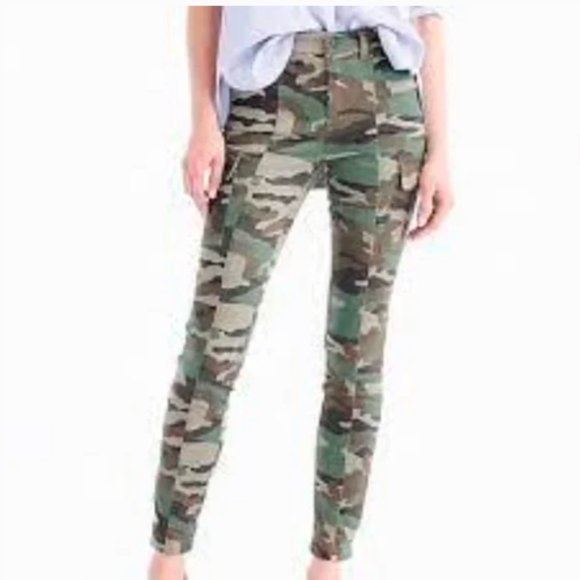 J. Crew Pants - J. Crew Vintage Straight Camo Cargo Pants